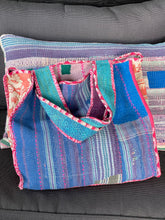 Load image into Gallery viewer, Sari Kantha Tote Bag