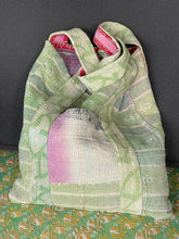 Load image into Gallery viewer, Sari Kantha Tote Bag