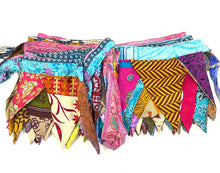 Load image into Gallery viewer, Silk Sari Bunting Garland