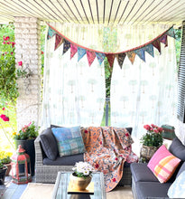 Load image into Gallery viewer, Silk Sari Bunting Garland