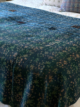 Load image into Gallery viewer, Indigo Kantha Quilt