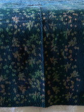 Load image into Gallery viewer, Indigo Kantha Quilt