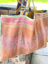 Load image into Gallery viewer, Kantha Shopping Big Bag