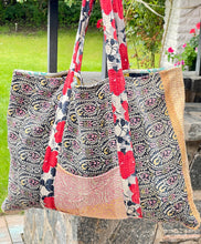 Load image into Gallery viewer, Kantha Shopping Big Bag