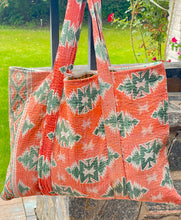 Load image into Gallery viewer, Kantha Shopping Big Bag