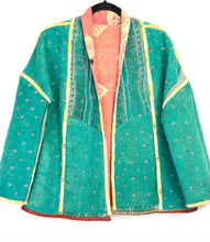 Load image into Gallery viewer, Kantha Jacket Short