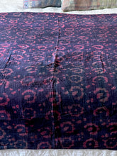 Load image into Gallery viewer, Indigo Kantha Quilt