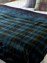 Load image into Gallery viewer, Indigo Kantha Quilt