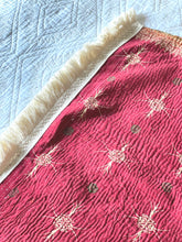 Load image into Gallery viewer, Vintage Sari Kantha Quilt
