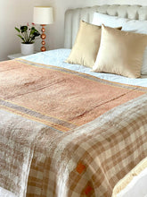 Load image into Gallery viewer, Vintage Sari Kantha Quilt