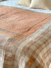 Load image into Gallery viewer, Vintage Sari Kantha Quilt