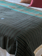 Load image into Gallery viewer, Vintage Sari Kantha Quilt