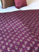 Load image into Gallery viewer, Vintage Sari Kantha Quilt