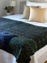 Load image into Gallery viewer, Indigo Kantha Quilt