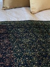 Load image into Gallery viewer, Indigo Kantha Quilt