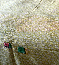 Load image into Gallery viewer, Vintage Sari Kantha Blanket
