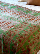 Load image into Gallery viewer, Vintage Sari Kantha Quilt