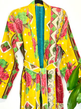 Load image into Gallery viewer, Vintage Kantha Kimono Robe