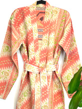 Load image into Gallery viewer, Vintage Kantha Kimono Robe