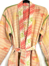 Load image into Gallery viewer, Vintage Kantha Kimono Robe