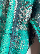 Load image into Gallery viewer, Vintage Kantha Kimono Robe