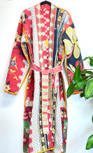Load image into Gallery viewer, Vintage Kantha Kimono Robe