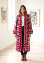 Load image into Gallery viewer, Velvet Suzani Long Jacket