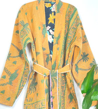 Load image into Gallery viewer, Vintage Kantha Kimono Robe