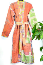 Load image into Gallery viewer, Vintage Kantha Kimono Robe