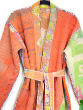 Load image into Gallery viewer, Vintage Kantha Kimono Robe