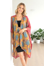 Load image into Gallery viewer, Floral Kimono Duster