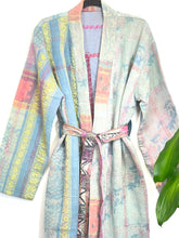 Load image into Gallery viewer, Vintage Kantha Kimono Robe
