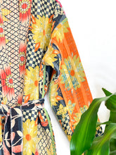 Load image into Gallery viewer, Vintage Kantha Kimono Robe