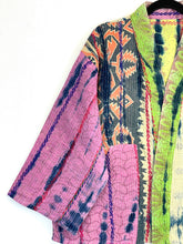 Load image into Gallery viewer, Vintage Kantha Tie Dye Jacket