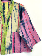 Load image into Gallery viewer, Vintage Kantha Tie Dye Jacket