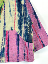 Load image into Gallery viewer, Vintage Kantha Tie Dye Jacket