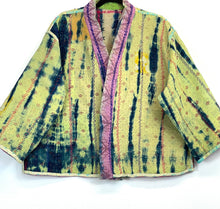 Load image into Gallery viewer, Vintage Kantha Tie Dye Jacket