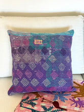 Load image into Gallery viewer, Vintage Kantha Cushion 50X50CM