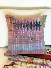 Load image into Gallery viewer, Vintage Kantha Cushion 50X50CM