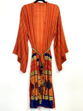 Load image into Gallery viewer, Vintage Sari Kimono Long