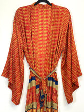 Load image into Gallery viewer, Vintage Sari Kimono Long
