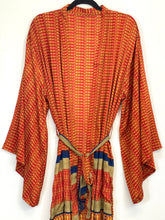 Load image into Gallery viewer, Vintage Sari Kimono Long