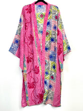 Load image into Gallery viewer, Vintage Sari Kimono Long
