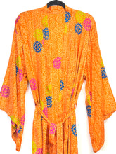 Load image into Gallery viewer, Vintage Sari Kimono Long