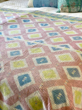 Load image into Gallery viewer, Vintage Sari Kantha Quilt