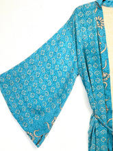 Load image into Gallery viewer, Vintage Sari Kimono Long