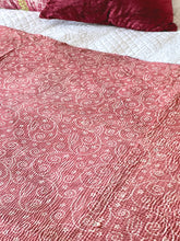 Load image into Gallery viewer, Vintage Sari Kantha Quilt