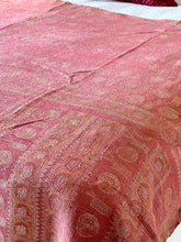 Load image into Gallery viewer, Vintage Sari Kantha Quilt