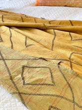 Load image into Gallery viewer, Vintage Sari Kantha Quilt