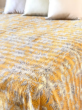Load image into Gallery viewer, NEW Kantha Bedcover 225cmX275cm